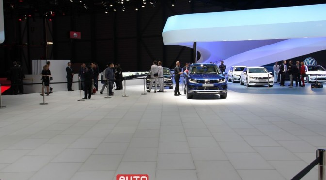 Autosalon Genf 2015, Rundgang am ersten Pressetag, Teil 6, VW, Audi