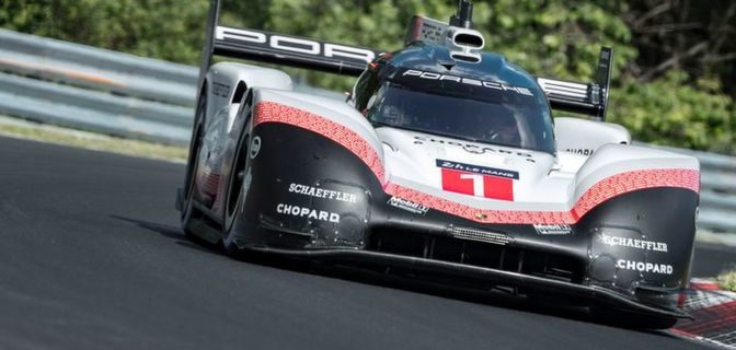 Nürburgringrekord durch Porsche